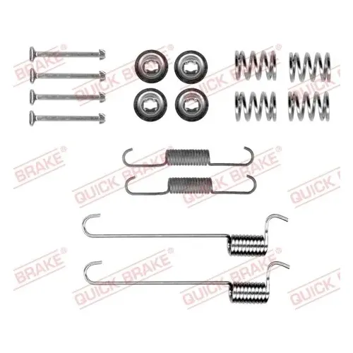 Tartozék Készlet, Rögzítőfék Pofa - QUICK BRAKE (QB105-0848)