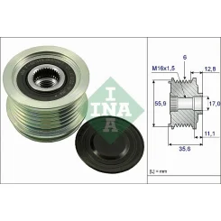 Generátor Szabadonfutó - Schaeffler INA (535004110)