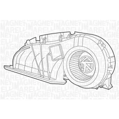 Utastér Ventillátor - MAGNETI MARELLI (MTE641AX)