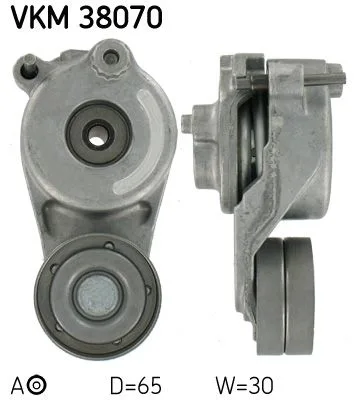 Feszítőgörgő, Hosszbordás Szíj - SKF (VKM38070)