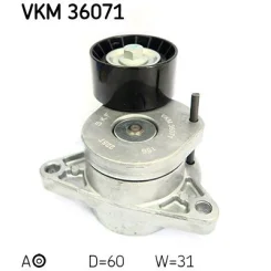 Feszítőgörgő, Hosszbordás Szíj - SKF (VKM36071)