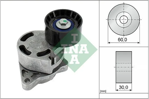 Feszítőkar, Hosszbordás Szíj - Schaeffler INA (534018110)