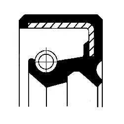 Tömítőgyűrű, Osztómű - CORTECO (19017582B)