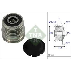 Generátor Szabadonfutó - Schaeffler INA (535001110)
