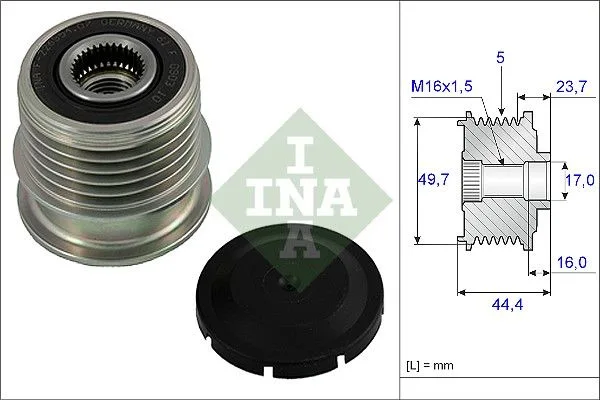 Generátor Szabadonfutó - Schaeffler INA (535001110)