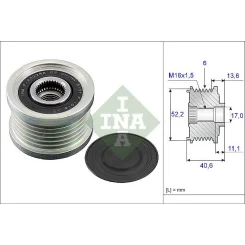 Generátor Szabadonfutó - Schaeffler INA (535004410)