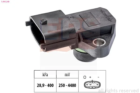 Érzékelő, Töltőnyomás - EPS (1-993-249)