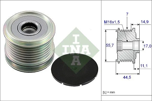 Generátor Szabadonfutó - Schaeffler INA (535004210)