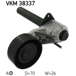 Feszítőgörgő, Hosszbordás Szíj - SKF (VKM38337)