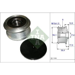 Generátor Szabadonfutó - Schaeffler INA (535009010)
