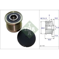 Generátor Szabadonfutó - Schaeffler INA (535014610)