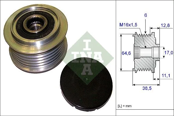 Generátor Szabadonfutó - Schaeffler INA (535020110)