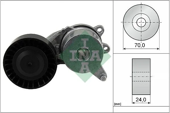 Feszítőkar, Hosszbordás Szíj - Schaeffler INA (534055310)