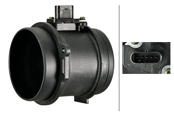 Przepływomierz Powietrza Audi - HELLA (8ET358166-471)