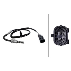 Czujnik Temp. Spalin Opel Astra 1,7Cdti 10- - HELLA (6PT010376-291)