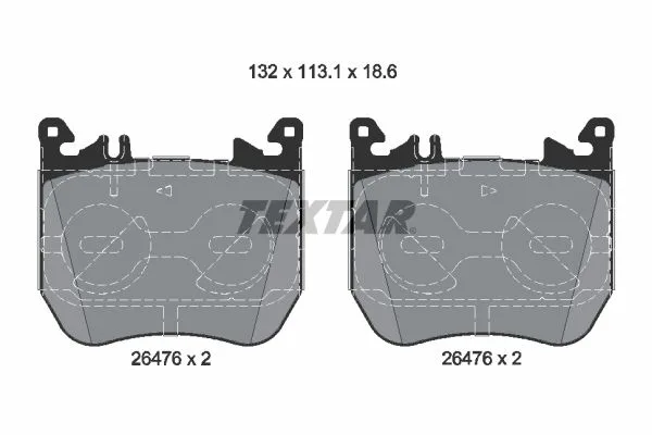 Klocki Ham. Db P. V223/W223 3,0-6,0 20- - TEXTAR (2647601)