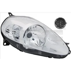 Reflektor Fiat Grande Punto 01.08- Pr - TYC (TYC20-0849-25-2)