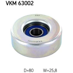 Szíjtárcsa/Vezetőgörgő, Hosszbordás Szíj - SKF (VKM63002)