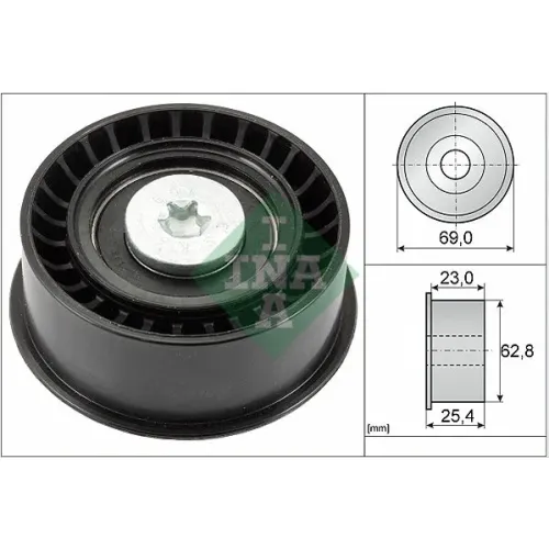 Szíjtárcsa/Vezetőgörgő, Fogasszíj - Schaeffler INA (532003310)