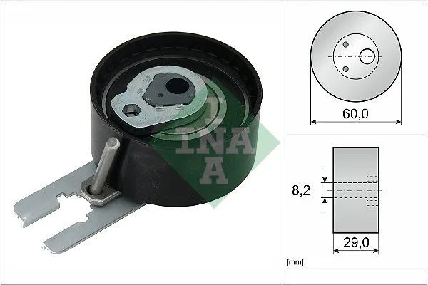 Feszítő, Fogasszíj - Schaeffler INA (531055510)