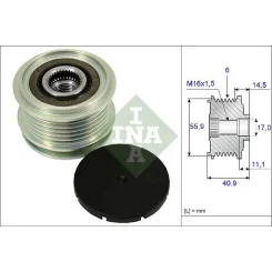 Generátor Szabadonfutó - Schaeffler INA (535001210)