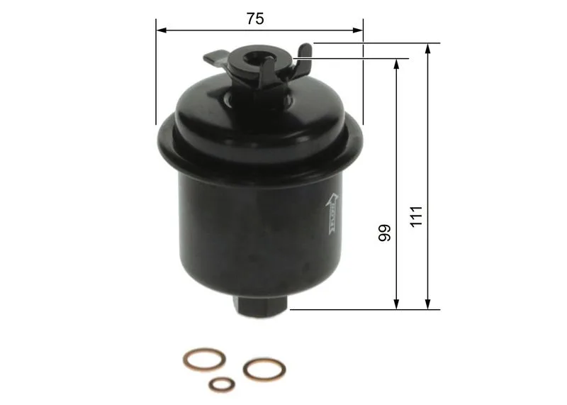 Üzemanyagszűrő - BOSCH (0450905916)