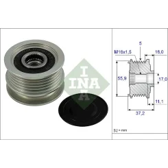 Generátor Szabadonfutó - Schaeffler INA (535001810)