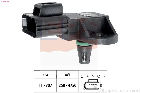 Érzékelő, Töltőnyomás - EPS (1-993-205)