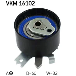Feszítő, Fogasszíj - SKF (VKM16102)