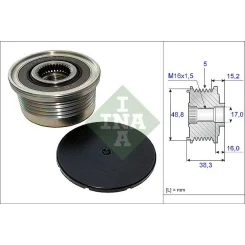 Generátor Szabadonfutó - Schaeffler INA (535004810)