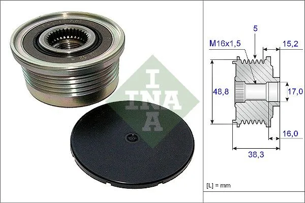 Generátor Szabadonfutó - Schaeffler INA (535004810)