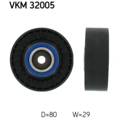 Szíjtárcsa/Vezetőgörgő, Hosszbordás Szíj - SKF (VKM32005)