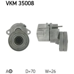 Feszítőgörgő, Hosszbordás Szíj - SKF (VKM35008)