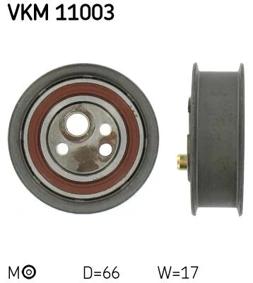 Feszítő, Fogasszíj - SKF (VKM11003)