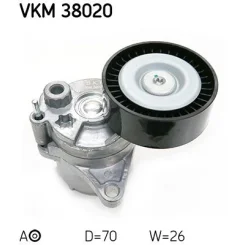 Feszítőgörgő, Hosszbordás Szíj - SKF (VKM38020)