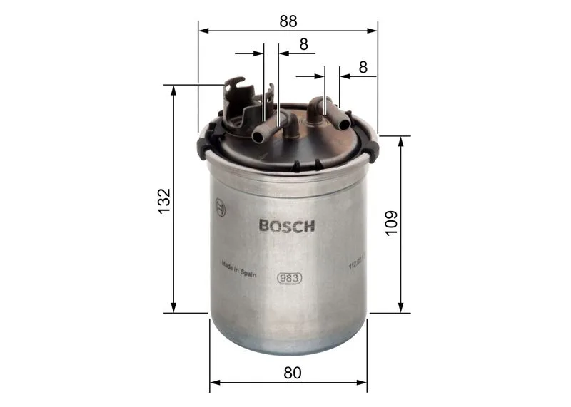 Üzemanyagszűrő - BOSCH (0450906426)