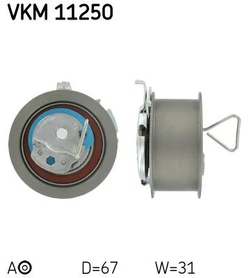 Feszítő, Fogasszíj - SKF (VKM11250)