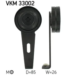 Feszítőgörgő, Hosszbordás Szíj - SKF (VKM33002)