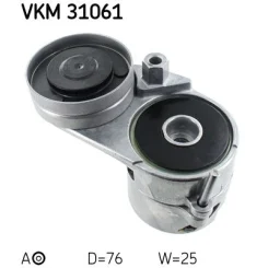 Feszítőgörgő, Hosszbordás Szíj - SKF (VKM31061)