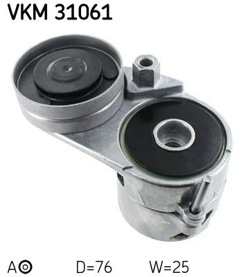 Feszítőgörgő, Hosszbordás Szíj - SKF (VKM31061)