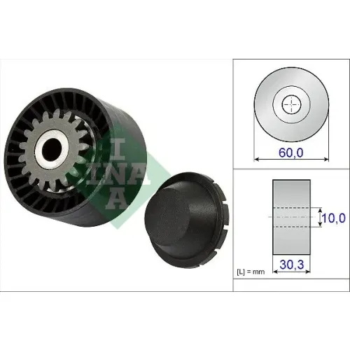 Feszítőgörgő, Hosszbordás Szíj - Schaeffler INA (531081110)