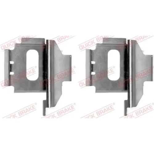 Tartozékkészlet, Tárcsafékbetét - QUICK BRAKE (QB109-1283)