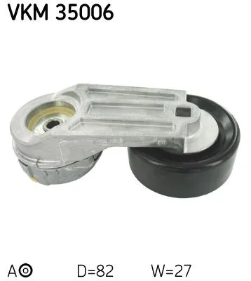 Feszítőgörgő, Hosszbordás Szíj - SKF (VKM35006)