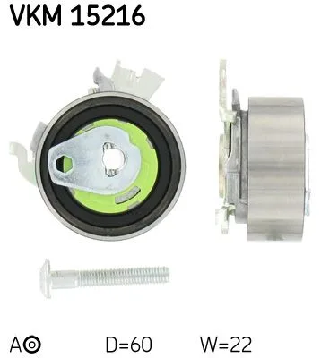 Feszítő, Fogasszíj - SKF (VKM15216)