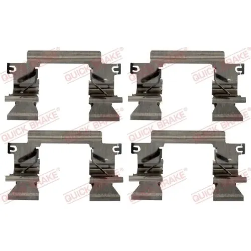 Fekbetét Szer. Szett Ford P. Ranger 2,2-3,2 Tdci 11- - QUICK BRAKE (QB109-1862)