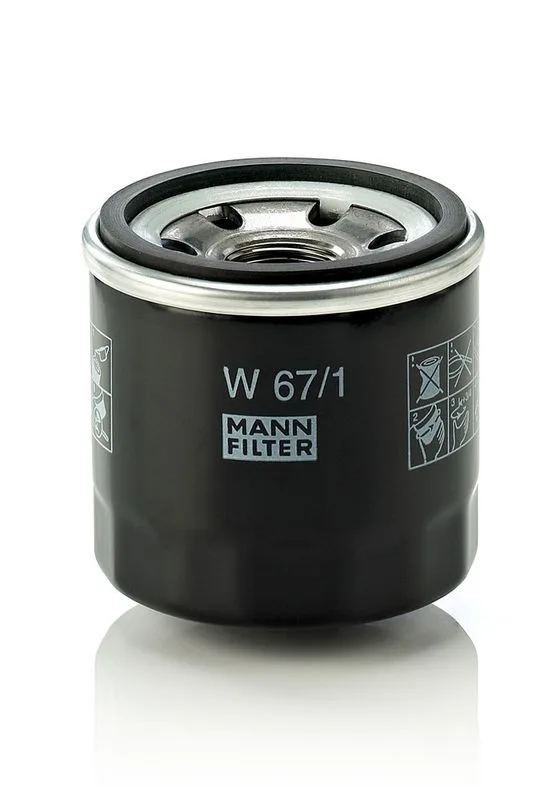 Olajszűrő - MANN-FILTER (W67/1)