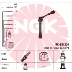 Gyújtókábel Készlet - NGK (RC-ES1206)