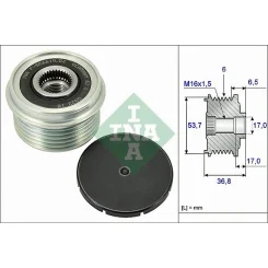 Generátor Szabadonfutó - Schaeffler INA (535007410)