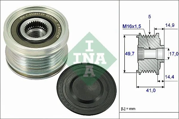 Generátor Szabadonfutó - Schaeffler INA (535010110)