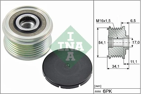 Generátor Szabadonfutó - Schaeffler INA (535017910)
